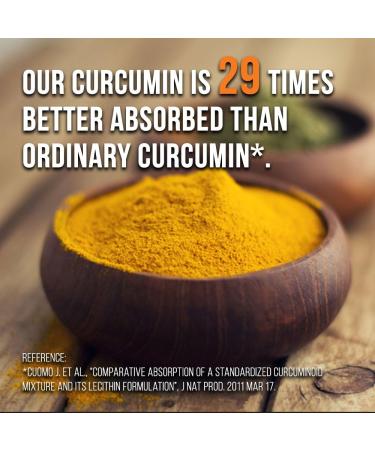 Intelligent Labs Meriva Curcumin Phytosome - 2900% Better Absorbed, 100% Soy Free - 120 Capsules - Buy Online on GoSupps.com
