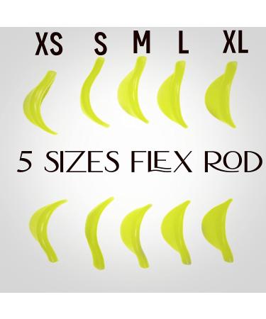 Lash Lift Shield C Curl 5 Size Lamination Pad for Rapid 5 Minute Eyelash Lift - Voluminous C Curl Pads for Extreme Perm Rod, 100 Applications - Buy Online on GoSupps.com