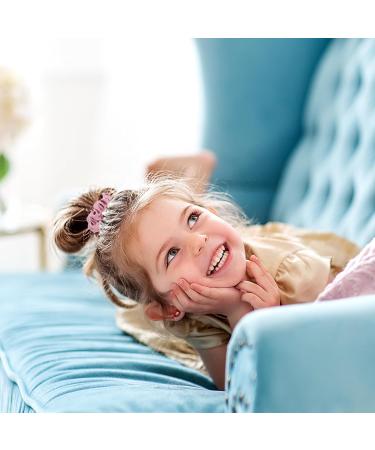 Premium Satin Silk Scrunchies for Women - 8 Pieces Hair Tie Set - Soft Elastic Ponytail Holders in 8 Colors - Perfect Hair Jewelry for Girls - Buy Online on GoSupps.com