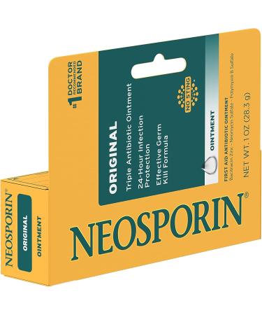 Neosporin Original First Aid Antibiotic Ointment - Wound Care Infection Protection & Scar Minimizer 1 oz for Minor Cuts Scrapes & Burns - Buy Online on GoSupps.com