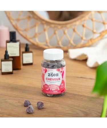 ZOHI Food Supplement - Hair Gummies Promoting Hair Growth and Beauty - Selenium - 60 Fruit Gums Cherry Flavor Sugar Free Veg - Buy Online on GoSupps.com