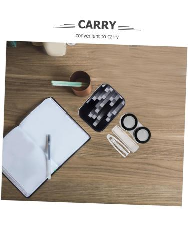 Solust Colored Contact Lens Case - Cute Holder & Travel Care Box for Lenses | Stylish & Practical Lens Containers for International Shipping - Buy Online on GoSupps.com