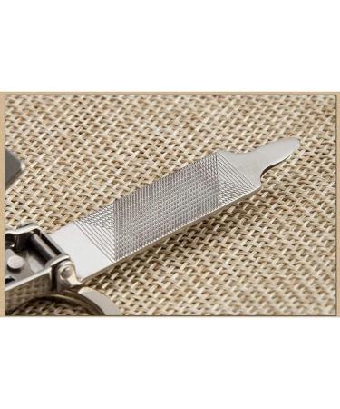 HCHGJKN Nail Clippers Stainless Steel Ultra-thin Foldable Hand Toe Nail Clippers Cutter With Keychain Cutter TrimmerNail Art Tool(Silver) - Buy Online on GoSupps.com