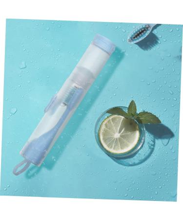 Premium Gatuida Foldable Manual Toothbrush - Travel-Friendly Oral Hygiene Brush for Adults Ideal for Braces & Prosthesis - 1 Pack Blue - Buy Online on GoSupps.com