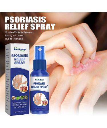 HEKEWER South Moon Psoriasis Repair Spray - Professional Herbal Treatment for Skin Plaque Psoriasis - Buy Online on GoSupps.com
