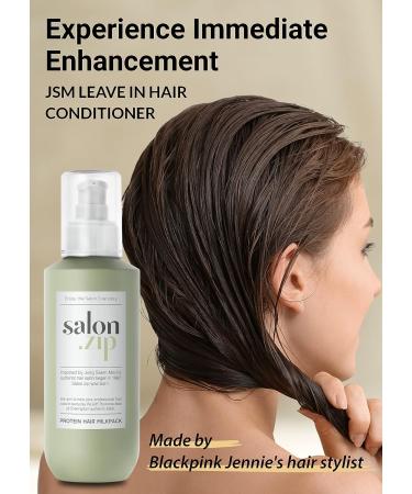 JUNG SAEM MOOL Salon.ZIP Protein Hair Milk Pack 6.8 fl oz | Korean Beauty Hair Treatment | Hair Care for Damaged Hair - Buy Online on GoSupps.com