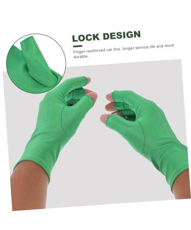 Healeved 2 Pairs Nail Gloves Protection Elastic Spandex Sleeve - Buy Online on GoSupps.com