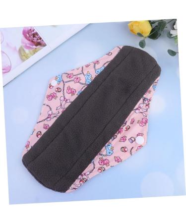 4pcs Healifty Charcoal Washable Menstrual Pads for Mom - Reusable Cloth Sanitary Napkins for Women - Buy Online on GoSupps.com