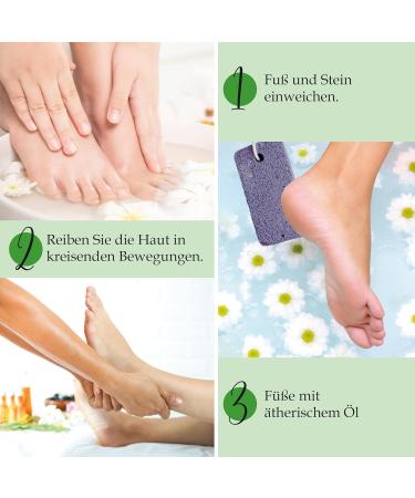 Blue Pumice Stone for Foot Care - Callus Remover & Hard Skin Lifter (2 Pieces) - Perfect for Smooth Soles - Buy Online on GoSupps.com