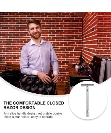 Beavorty Reusable Safety Razor | Double-Cutting Zero Waste Luxury Razor for a Smooth Barbershop Shave - Buy Online on GoSupps.com