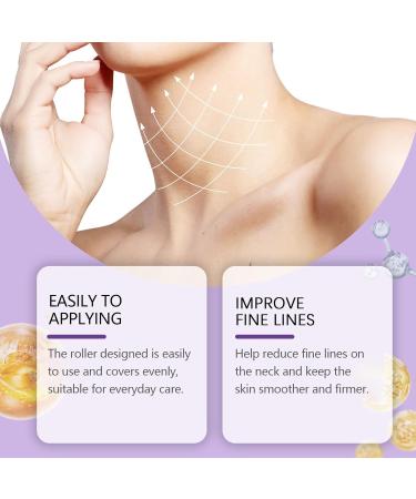 homomdy Neck creams for firming roller collagen firming lifting neck cream antiaging firming of sagging skin reduces wrinkles fine lines and double chin 3pcs - Buy Online on GoSupps.com