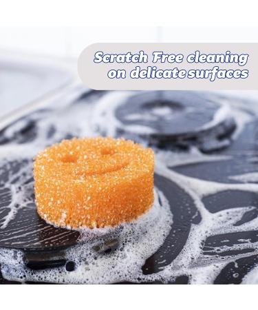 Scrub Daddy Colors Clutch - Smile Sponge Kitchen Cleaner | Odor-Resistant Dishwasher-Safe Etching Sponge for Pots & Dishes - Buy Online on GoSupps.com