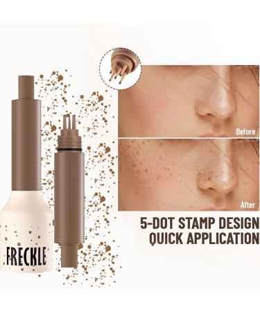Freckle Pen for Freckles Faux Freckles Stem Freckle Pen Natural Simulation Waterproof and Durable 12ml - Buy Online on GoSupps.com