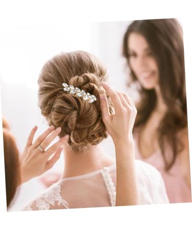 Angoily accessories hair comb bride hair clip Horse eye Fashion women's comb hairpin Crystal hair Diamond headgear girl hair side comb hair combs for women decorative - Buy Online on GoSupps.com