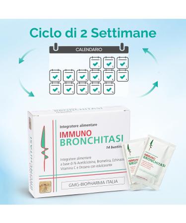  GMG BIOPHARMA ITALIA IMMUNO BRONCHITASI 14 sachets - Buy Online on GoSupps.com