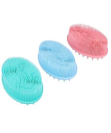 Beavorty Scalp Scrubber Set - 6 Silicone Hair Brushes for Adults and Kids - Buy Online on GoSupps.com