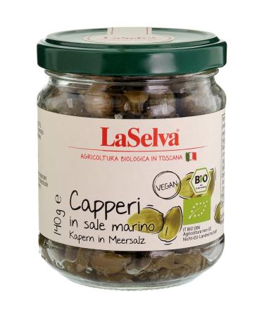 LaSelva Capers in Sea Salt 140 g 1 x 140.00 gr