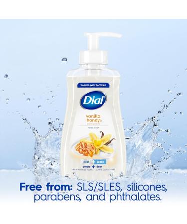 Dial Liquid Hand Soap Vanilla Honey 7.5 fl oz Pack of 12 7.5 Fl Oz (Pack of 12) - Buy Online on GoSupps.com