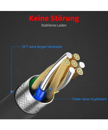 Merom Charging Cable for Hatker Professional Hair Cutter & Beard Trimmer - Compatible with RFC-588 RFC-690 RFC-692 RFC-696 RSCX-9598 RSCX-7568 - International Shipping Available - Buy Online on GoSupps.com