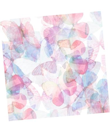 TEHAUX 500 Pcs Tulle Butterfly Accessory Miss Clothing Crafts As Shownx5pcs 0.01X3.5X5CMx5pcs - Buy Online on GoSupps.com