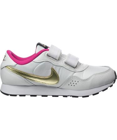 NIKE Boy's Md Valiant Btv Gymnastics Shoe - 11 UK Child - White/Black - Buy Online on GoSupps.com