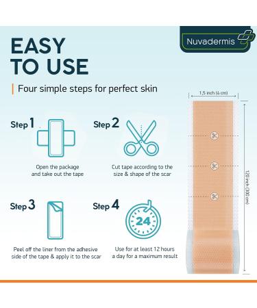 Scar Tape & Hibiscus Honey Cream - Silicone Scar Sheets & Strips for Post Surgery - Skin Tightening Patch Bandage - Neck, Face & Body Lifting Moisturizer - Buy Online on GoSupps.com