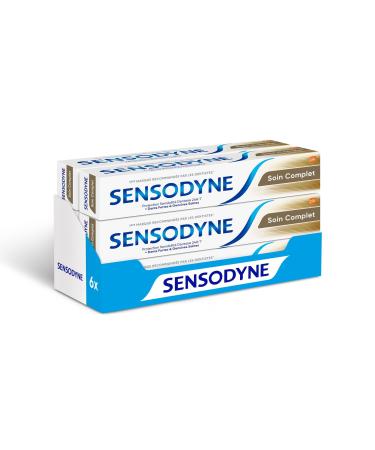 Sensodyne Toothpaste Complete Care Action Sensibility 24H to protect sensitive teeth 6 x 75 ml - Buy Online on GoSupps.com