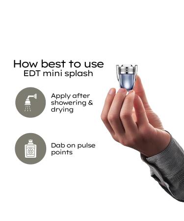 Paco Rabanne Invictus Eau de Toilette for Men 0.17 Fl Oz Mini/Splash 0.17 Fl Oz (Pack of 1) - Buy Online on GoSupps.com