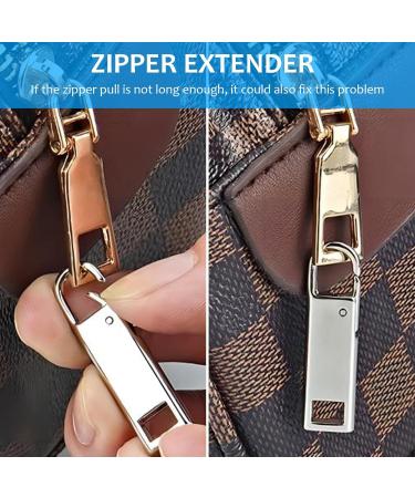 12-Piece Zipper Replacement Set for Clothing Jackets & Suitcases - High-Quality Zipper Sliders & Pull Tabs for DIY Crafting - Buy Online on GoSupps.com