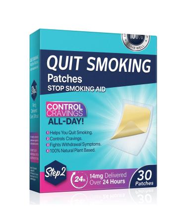 Stop Aid Step 2 Helping Quit Patch Stop Patches 30 Patches 14mg Delivered Over 24 Hours Step 2 step 2-14mg