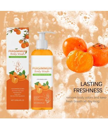 BRVLY Persimmon Body Wash for Body Odor Body and Face Wash for Old People Fragrance Moisturizing Cleansing Smooth Skin Deep Cleansing Moisturizing Shower Gel 1 - Buy Online on GoSupps.com
