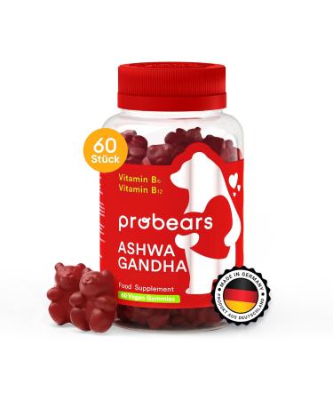 Buy Probars Ashwagandha 250mg Capsules - High Dosage KSM66 Vegan & Halal Supplement - 60 Count Pack of 3 for Optimal Wellness - Buy Online on GoSupps.com