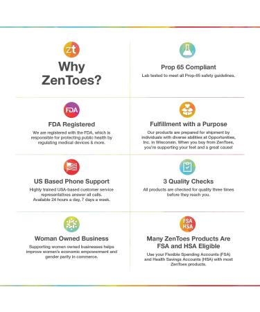 ZenToes Reusable Fabric Buddy Wraps - 4 Count (Beige) | Hammertoe Straightener & Broken Toe Support - Buy Online on GoSupps.com