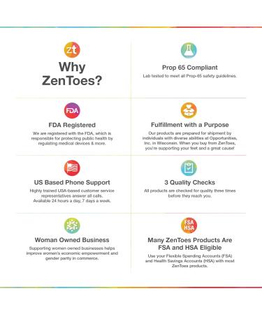 ZenToes Firm Support Buddy Wraps for Hammertoes - Reusable Fabric 4 Count - Protect & Straighten | Beige - Buy Online on GoSupps.com