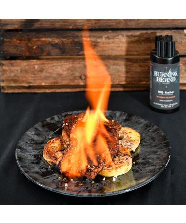 BBQ Ketchup for Flamb ing | Gourmet Grill Gift Box | Burning Bernd Whisky Flavor & Gun Powder Chili Salt - Buy Online on GoSupps.com