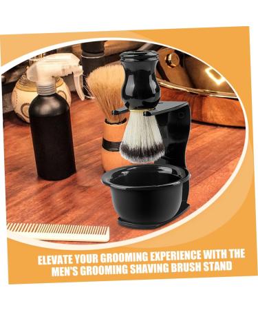 Beatifufu Men's Shaving Stand Set - 2-Piece Brush & Razor Holder for Luxurious Grooming | International Shipping - Buy Online on GoSupps.com