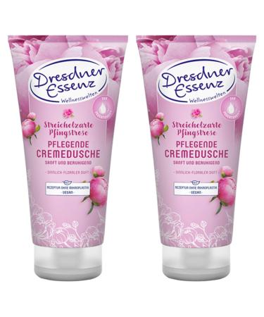Dresdner Essenz Dresdner Essenz Peony Shower Cream 2-Pack Bottles 2 x 200ml