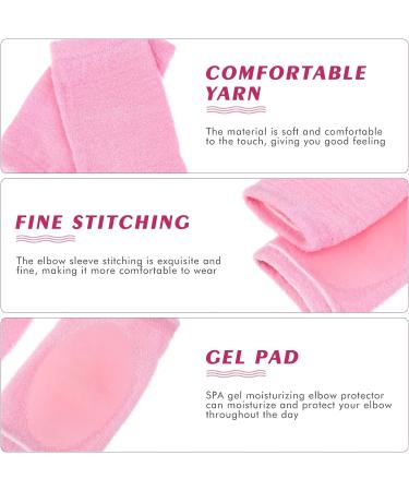 Healifty Heel Socks - 2 Pairs Elbow Gel Cover & Moisturizing Sleeves for Exfoliating Dry Cracked Skin - Arm Guard & Crack Heel Socks - Buy Online on GoSupps.com
