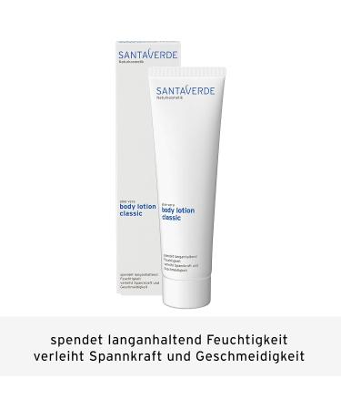 Santaverde Body Lotion Classic - Long-lasting Moisturizing Revitalized Skin | Pure Aloe Vera 100% Vegan | 150ml Unisex - Buy Online on GoSupps.com