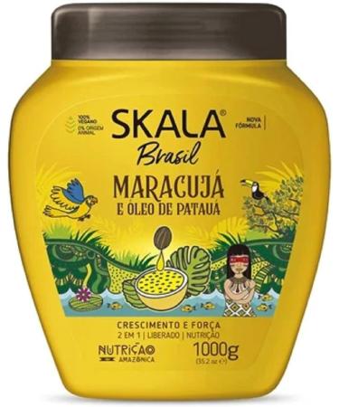 SKALA-Hair-Type-3ABC - Mais Cachos/Passion Fruit Combo - Hydrate Curls Eliminate Frizz For Curly Hair - 2-IN-1 Conditioning Treatment Cream to Comb - Buy Online on GoSupps.com