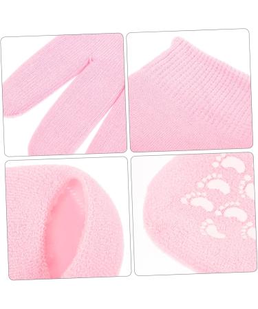 ULTECHNOVO 4 Sets Moisturizing Gloves & Socks Essential Oil Gel Socks Dry Hands Spa Gloves Dry Hands Gloves Moisturizing Socks Household Gel Socks at Night Foot Cream Polyester and Gel Man - Buy Online on GoSupps.com