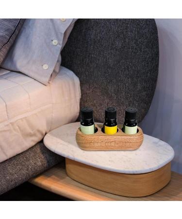 Gen rico Nail Polish Organizer - Oil Holder Multi-Slot Wooden Shelf for Lips Nail Polish and Perfumes | Nail Polish Organizer | Nail Polish Display Stand - Buy Online on GoSupps.com