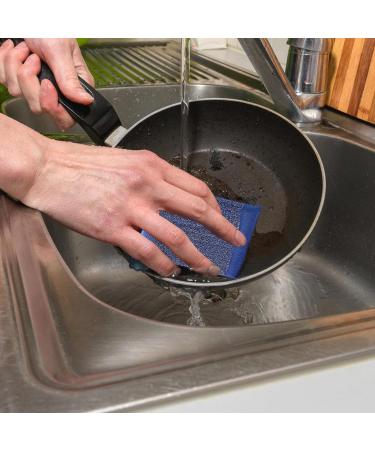 Wire Dishwashing Scrubber | Non-Scratch Washing Scrub Pads - Household Cleaning Tools Reusable Dishwashing Scrub Sponge for Kitchen Sink Faucets Colorful2 - Buy Online on GoSupps.com