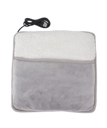 Mokernali Electric Foot Warmer USB Powered - Fast Heating Soft Removable Washable Foot Cover for Winter 5V