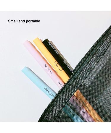 4-in-1 Eye Makeup Brush Set - Eyeshadow Concealer Eyebrow & Foundation - Portable Travel Kit with Carrying Bag - Buy Online on GoSupps.com