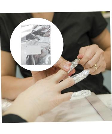  FOYTOKI Pack of 200 Disposable Wipes for Removing Nail Polish Gel for Manicure Supplies Aluminum Foil - Buy Online on GoSupps.com