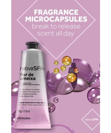 Boticario Nativa Spa Plum Flower Hand Moisturizing Cream 75g - 2.64 Oz - Buy Online on GoSupps.com