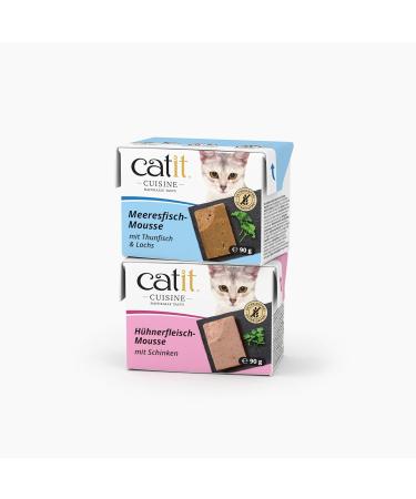 Catit Cuisine Chicken Mousse with Pork 90 g Catit Cuisine Beef Stew with Veggies 95 g Cat Food Wet Cat Food Cat Food Wet Nourriture Pour Chat Cat Wet Food Chat Kitten Food Canned Cat Food - Buy Online on GoSupps.com