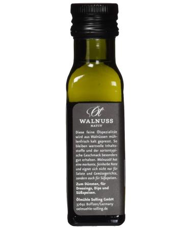Buy Solling Walnut Oil 100ml - Organic Cold-Pressed Oil for Premium Cooking | International Shipping Available - Buy Online on GoSupps.com