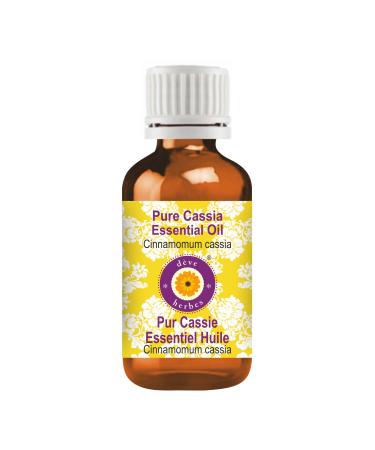 Deve Herbes Pure Cassia Essential Oil 30ml (1 oz) Cassia 1 Fl Oz (Pack of 1)